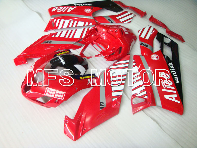 Ducati 749 / 999 2005-2006 Injection ABS Fairing - Alice - Red White - MFS4042 - Fairings Kit