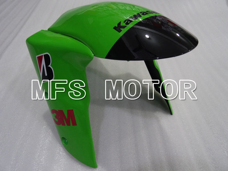Kawasaki NINJA ZX10R 2006-2007 Injection ABS Fairing - Monster - Black Green - MFS4034 - Fairings Kit