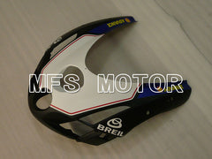 Ducati 749 / 999 2003-2004 Injection ABS Fairing - BREIL - White Black Matte - MFS4036 - Fairings Kit