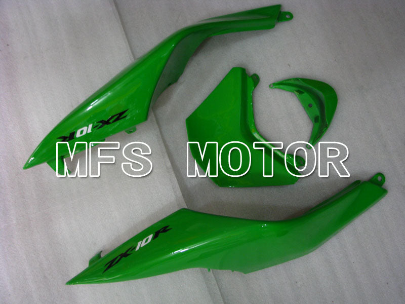 Kawasaki NINJA ZX10R 2008-2010 Injection ABS Fairing - Factory Style - Black Green - MFS4041 - Fairings Kit