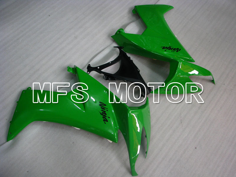 Kawasaki NINJA ZX10R 2008-2010 Injection ABS Fairing - Factory Style - Black Green - MFS4041 - Fairings Kit