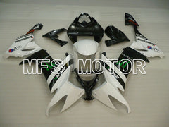 Kawasaki NINJA ZX10R 2008-2010 Injection ABS Fairing - Monster - Black White - MFS4048 - Fairings Kit