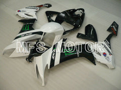 Kawasaki NINJA ZX10R 2008-2010 Injection ABS Fairing - Monster - Black White - MFS4048 - Fairings Kit
