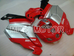 Ducati 749 / 999 2005-2006 Injection ABS Fairing - Factory Style - Red Silver - MFS4054 - Fairings Kit