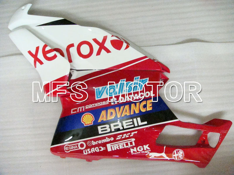 Ducati 749 / 999 2005-2006 Injection ABS Fairing - Xerox - Red White - MFS4062 - Fairings Kit