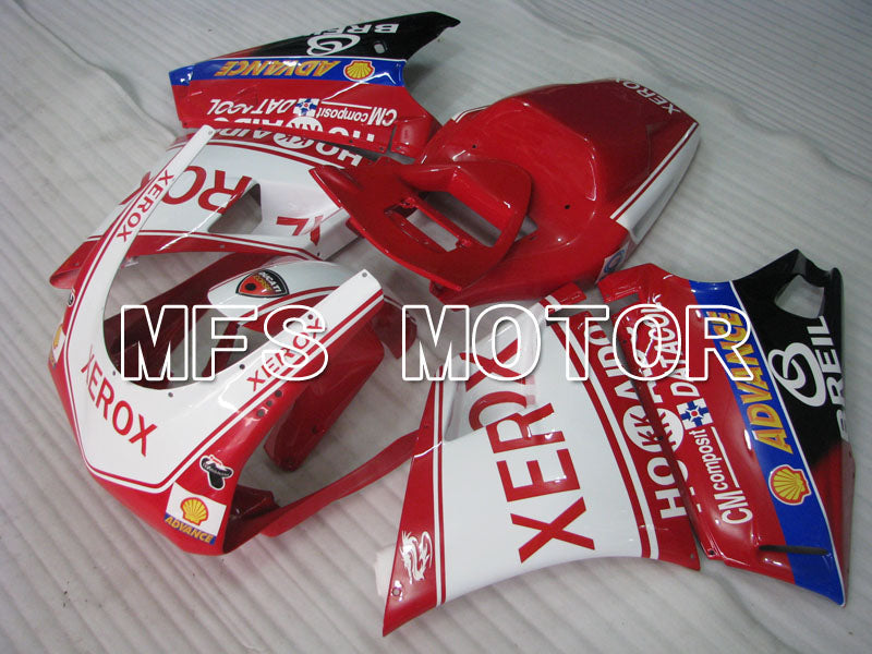 Ducati 916 1994-1998 Injection ABS Fairing - Xerox - Red White - MFS4063 - Fairings Kit