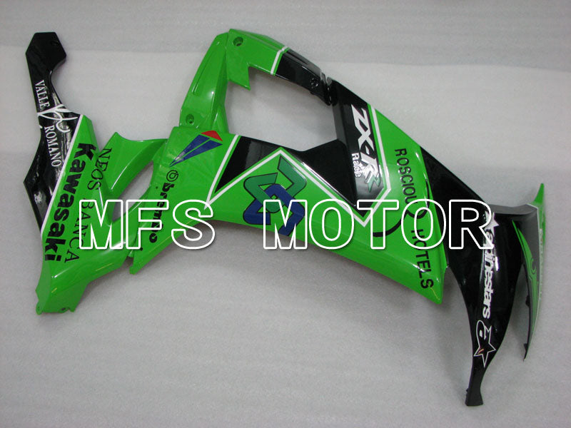 Kawasaki NINJA ZX10R 2008-2010 Injection ABS Fairing - Others - Black Green - MFS4068 - Fairings Kit