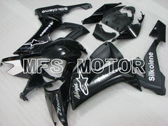 Kawasaki NINJA ZX10R 2008-2010 Injection ABS Fairing - Factory Style - Black - MFS4073 - Fairings Kit