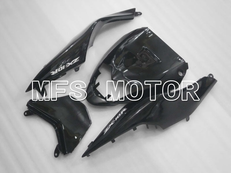 Kawasaki NINJA ZX10R 2008-2010 Injection ABS Fairing - Factory Style - Black - MFS4077 - Fairings Kit