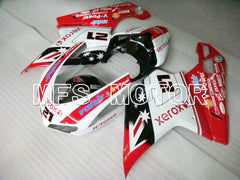 Ducati 848 / 1098 / 1198 2007-2011 Injection ABS Fairing - Xerox - Red White - MFS4098 - Fairings Kit