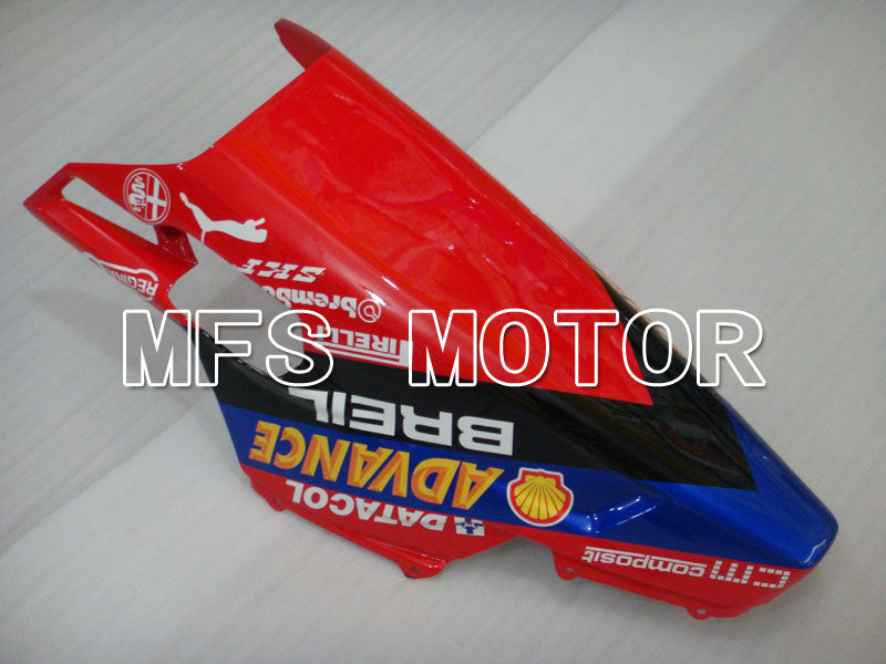 Ducati 848 / 1098 / 1198 2007-2011 Injection ABS Fairing - Xerox - Red White - MFS4099 - Fairings Kit