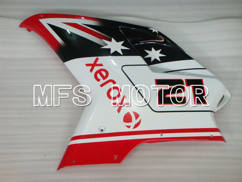 Ducati 848 / 1098 / 1198 2007-2011 Injection ABS Fairing - Xerox - Red White - MFS4103 - Fairings Kit
