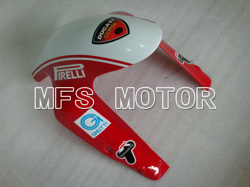 Ducati 848 / 1098 / 1198 2007-2011 Injection ABS Fairing - Xerox - Red White - MFS4106 - Fairings Kit