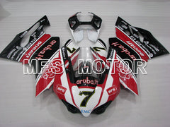 Ducati 1199 2011-2014 Injection ABS Fairing - aruba.it - Black White Red - MFS4108 - Fairings Kit