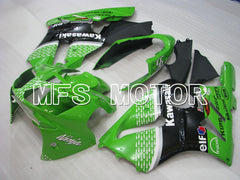 Kawasaki NINJA ZX12R 2002-2005 Injection ABS Fairing - Factory Style - Black Green - MFS4112 - Fairings Kit