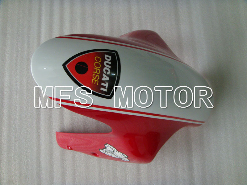 Ducati 848 / 1098 / 1198 2007-2011 Injection ABS Fairing - INFO STRADA - Red White - MFS4123 - Fairings Kit