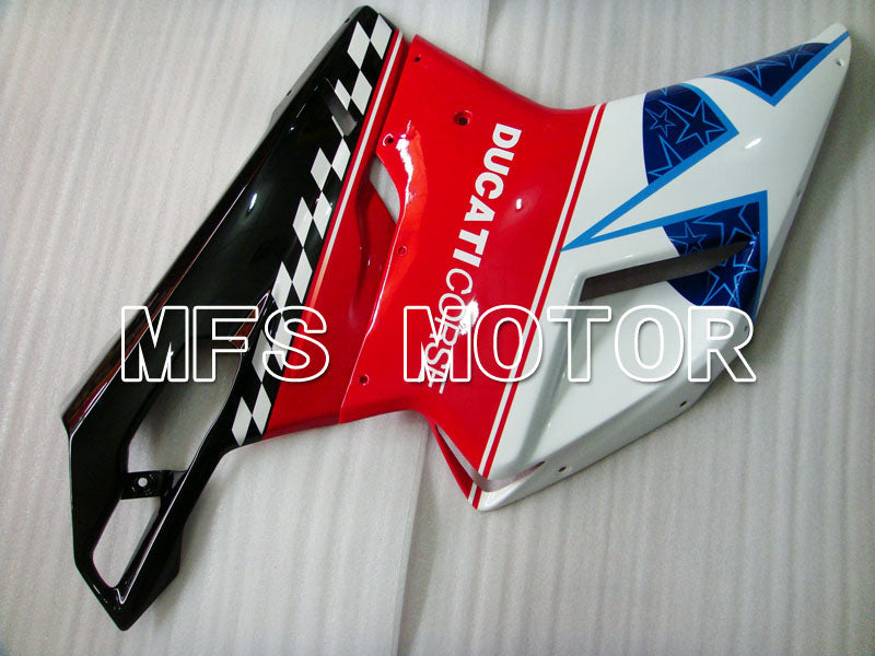 Ducati 848 / 1098 / 1198 2007-2011 Injection ABS Fairing - Others - Red White - MFS4126 - Fairings Kit