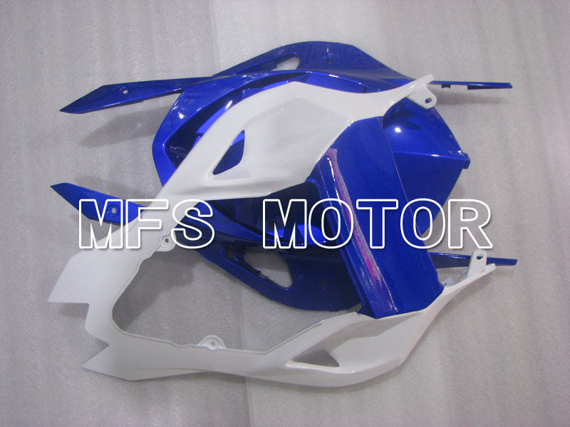 BMW S1000RR 2009-2014 Injection ABS Fairing - Factory Style - Black White Blue - MFS4157 - Fairings Kit