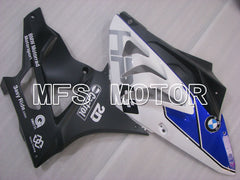 BMW S1000RR 2009-2014 Injection ABS Fairing - Factory Style - Black White Blue - MFS4157 - Fairings Kit