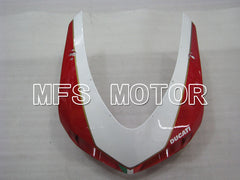 Ducati 848 / 1098 / 1198 2007-2011 Injection ABS Fairing - Factory Style - Red White - MFS4134 - Fairings Kit