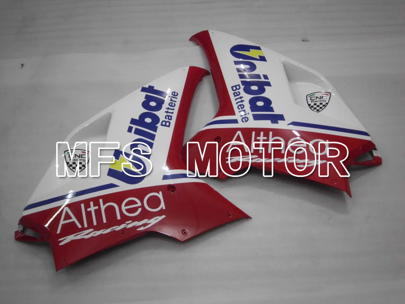 Ducati 848 / 1098 / 1198 2007-2011 Injection ABS Fairing - Unibat - Red White - MFS4145 - Fairings Kit