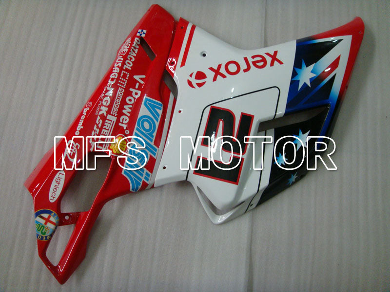 Ducati 848 / 1098 / 1198 2007-2011 Injection ABS Fairing - Xerox - Red White - MFS4146 - Fairings Kit