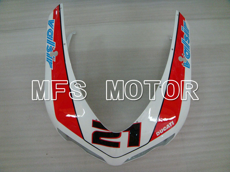 Ducati 848 / 1098 / 1198 2007-2011 Injection ABS Fairing - Xerox - Red White - MFS4146 - Fairings Kit