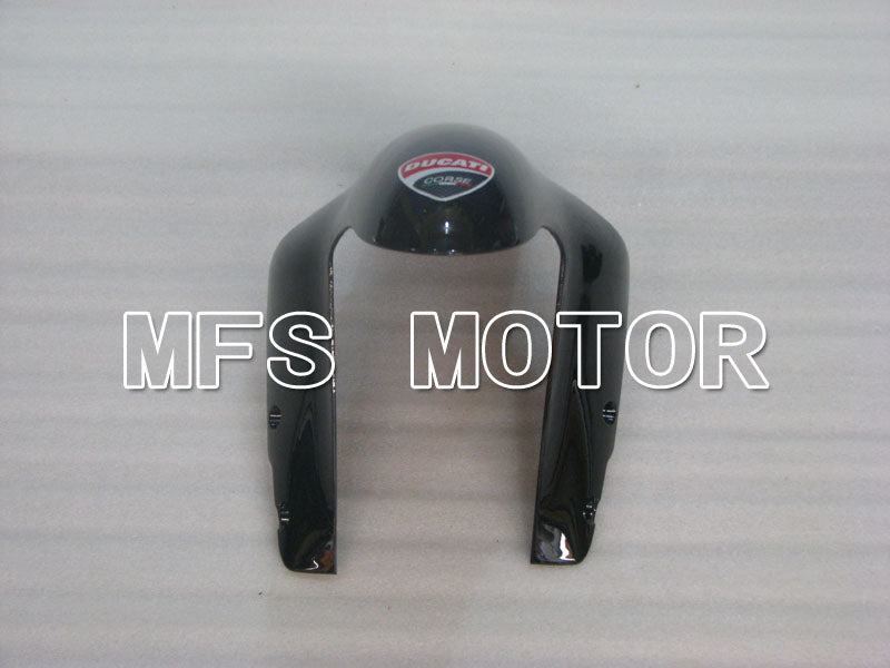 Ducati 848 / 1098 / 1198 2007-2011 Injection ABS Fairing - Factory Style - Black Red - MFS4152 - Fairings Kit