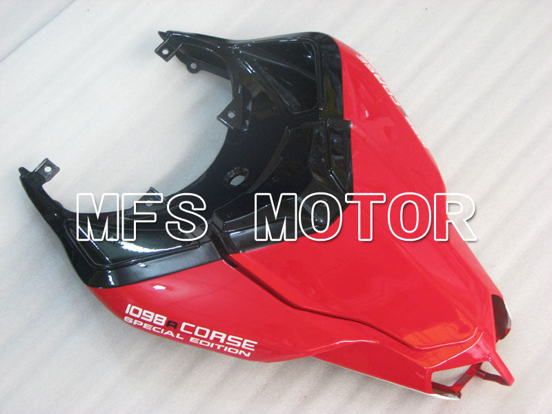 Ducati 848 / 1098 / 1198 2007-2011 Injection ABS Fairing - Factory Style - Black Red - MFS4152 - Fairings Kit