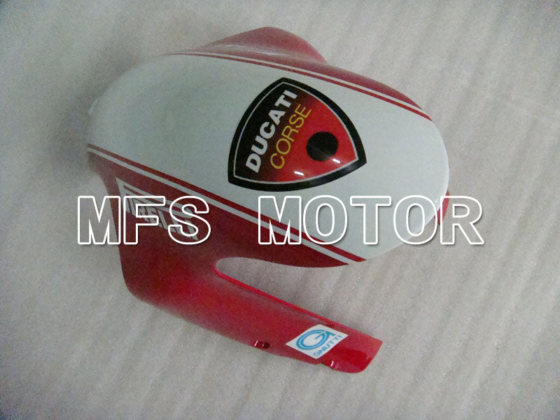 Ducati 848 / 1098 / 1198 2007-2011 Injection ABS Fairing - Xerox - Red White - MFS4153 - Fairings Kit