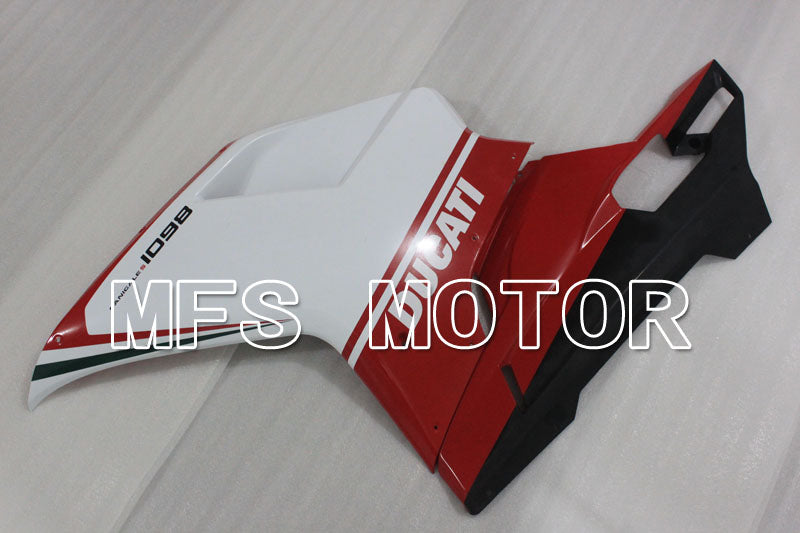 Ducati 848 / 1098 / 1198 2007-2011 Injection ABS Fairing - Factory Style - Red White - MFS4156 - Fairings Kit