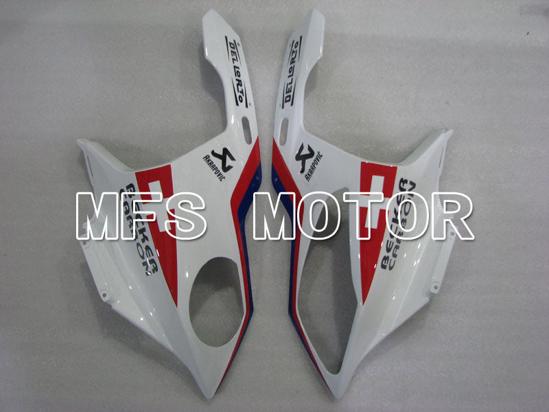 BMW S1000RR 2009-2014 Injection ABS Fairing - Factory Style - Black White Blue - MFS4160 - Fairings Kit