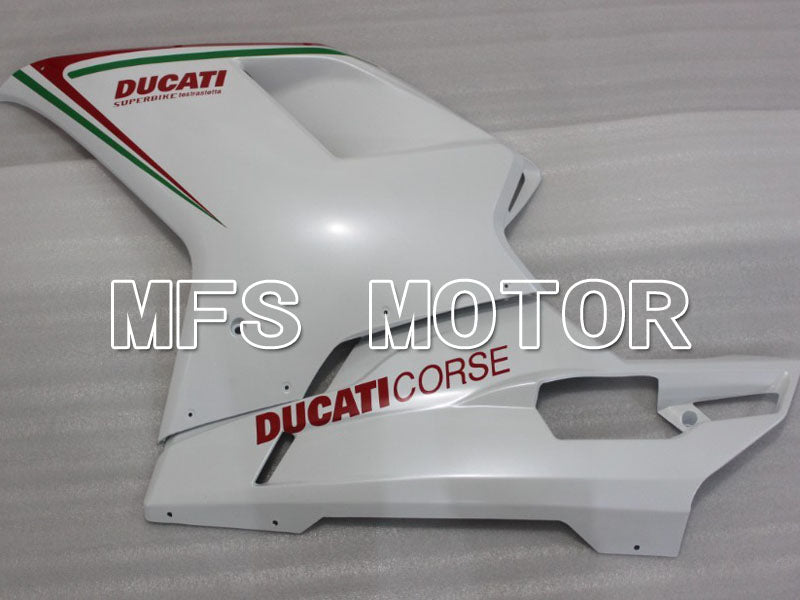 Ducati 848 / 1098 / 1198 2007-2011 Injection ABS Fairing - Factory Style - Red White - MFS4162 - Fairings Kit