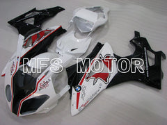 BMW S1000RR 2009-2014 Injection ABS Fairing - Factory Style - Black White - MFS4165 - Fairings Kit