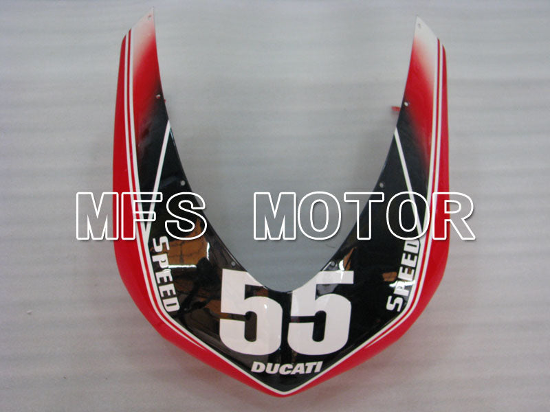 Ducati 848 / 1098 / 1198 2007-2011 Injection ABS Fairing - Others - Black White - MFS4167 - Fairings Kit