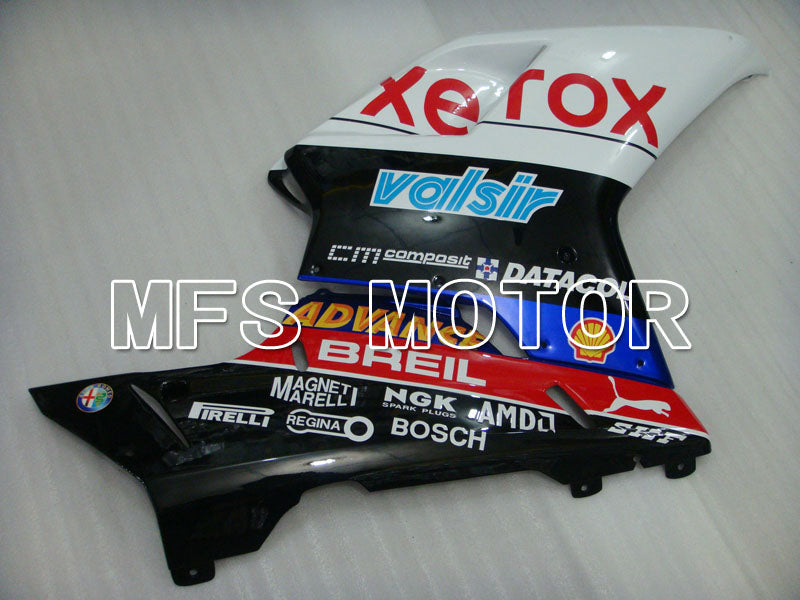 Ducati 848 / 1098 / 1198 2007-2011 Injection ABS Fairing - Xerox - Black White - MFS4187 - Fairings Kit