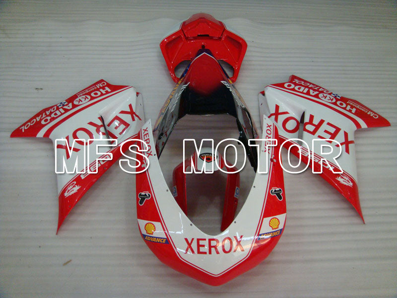 Ducati 848 / 1098 / 1198 2007-2011 Injection ABS Fairing - Xerox - Red White - MFS4190 - Fairings Kit