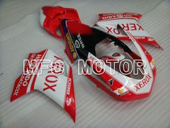Ducati 848 / 1098 / 1198 2007-2011 Injection ABS Fairing - Xerox - Red White - MFS4190 - Fairings Kit