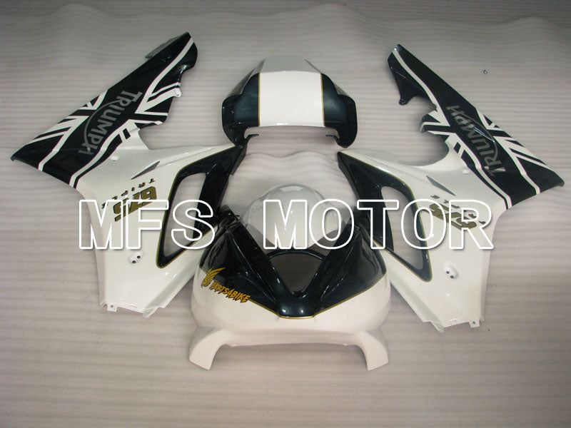 Triumph Daytona 675 2006-2008 Injection ABS Fairing - Factory Style - Black White - MFS4196 - Fairings Kit