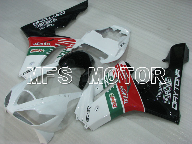 Triumph Daytona 675 2006-2008 Injection ABS Fairing - Castrol - Red White Green - MFS4201 - Fairings Kit