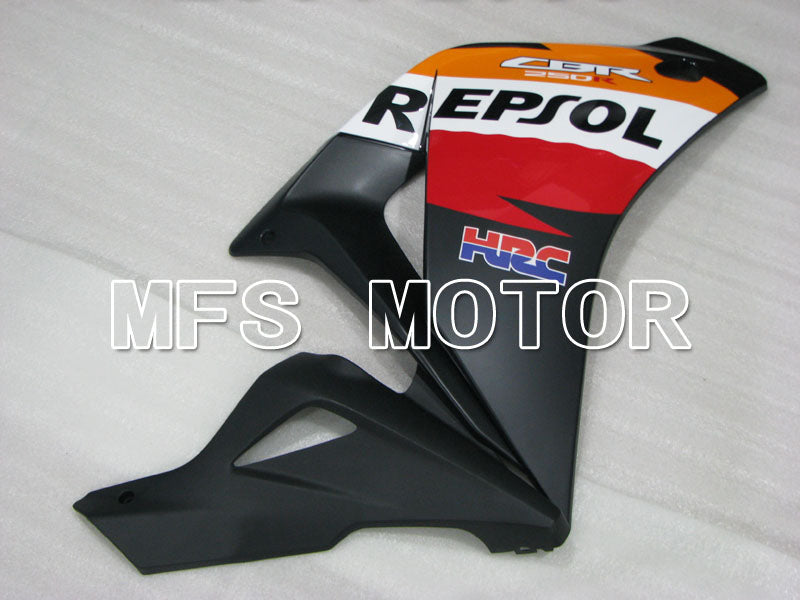 Honda CBR250RR 2011-2016 Injection ABS Fairing - Repsol - Black Red Orange - MFS4208 - Fairings Kit