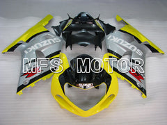 Suzuki GSXR1000 2000-2002 Injection ABS Fairing - Factory Style - Yellow Silver - MFS4259 - Fairings Kit