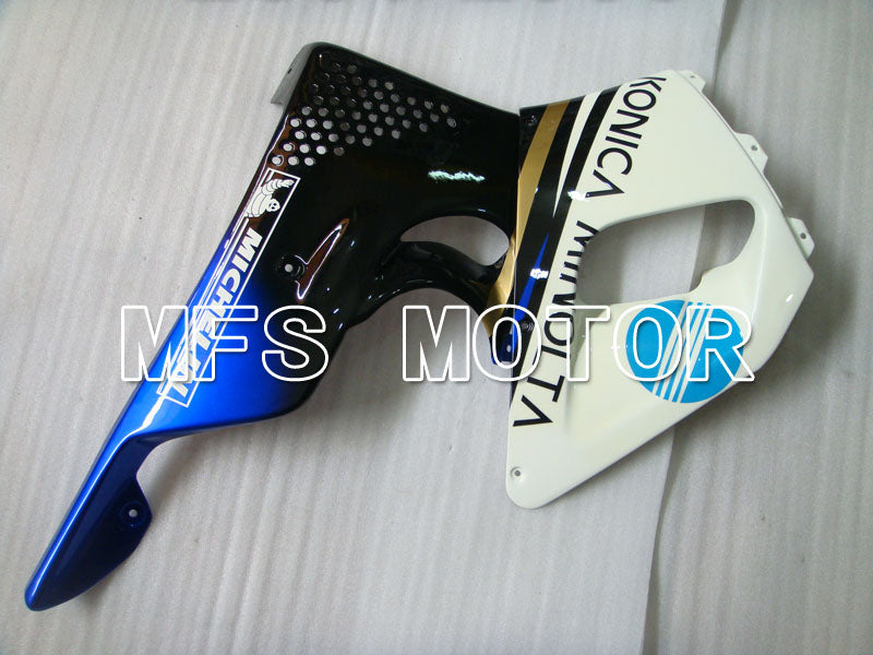 Honda CBR900RR 893 1992-1993 ABS Fairing - Konica Minolta - Black White - MFS4260 - Fairings Kit