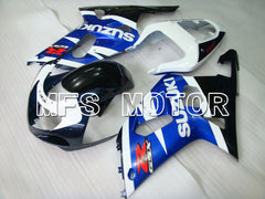 Suzuki GSXR1000 2000-2002 Injection ABS Fairing - Factory Style - Blue White - MFS4265 - Fairings Kit