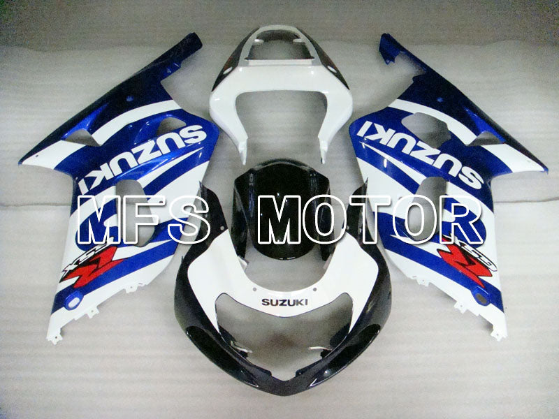Suzuki GSXR1000 2000-2002 Injection ABS Fairing - Factory Style - Blue White - MFS4267 - Fairings Kit