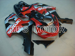 Suzuki GSXR1000 2000-2002 Injection ABS Fairing - Factory Style - Black Red - MFS4288 - Fairings Kit