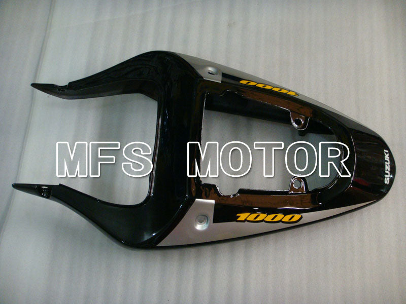Suzuki GSXR1000 2000-2002 Injection ABS Fairing - Factory Style - Black Silver - MFS4290 - Fairings Kit