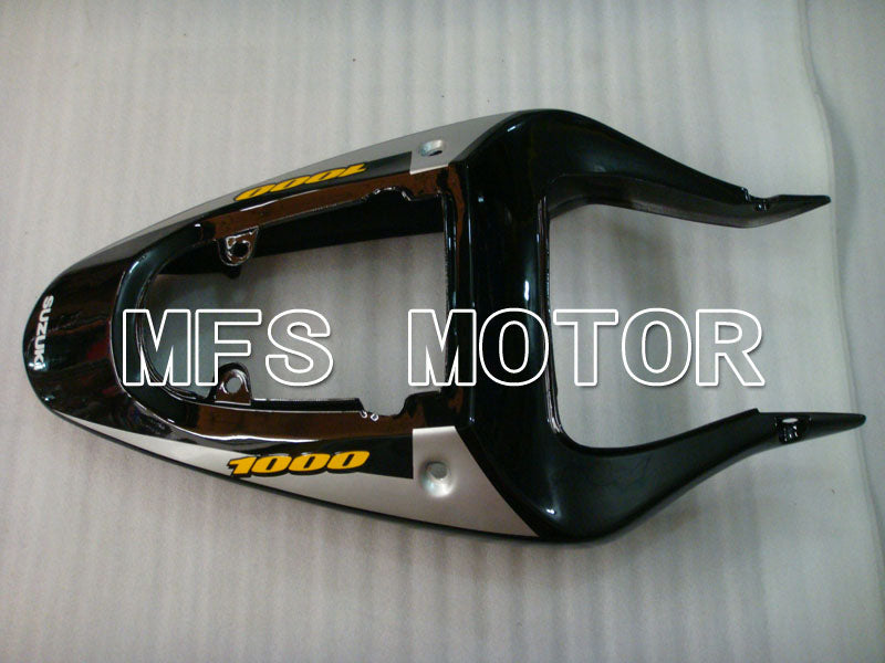 Suzuki GSXR1000 2000-2002 Injection ABS Fairing - Factory Style - Black Silver - MFS4290 - Fairings Kit