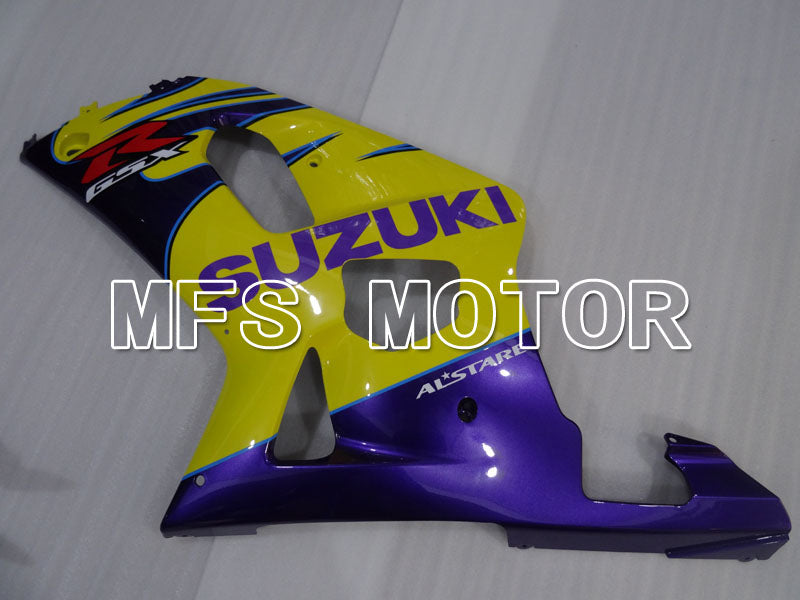 Suzuki GSXR1000 2000-2002 Injection ABS Fairing - Factory Style - Yellow Purple - MFS4295 - Fairings Kit