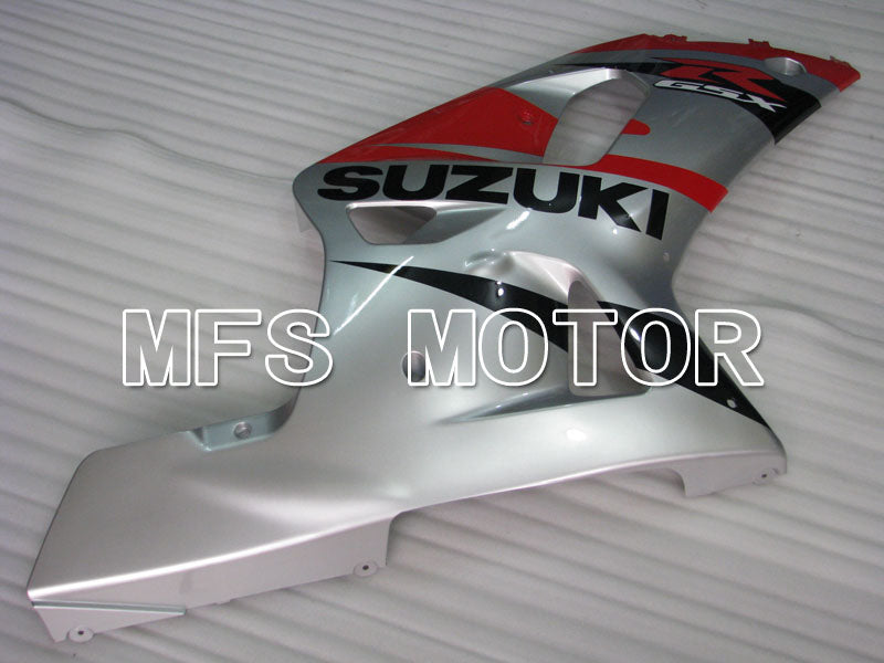 Suzuki GSXR1000 2000-2002 Injection ABS Fairing - Factory Style - Red Silver - MFS4315 - Fairings Kit